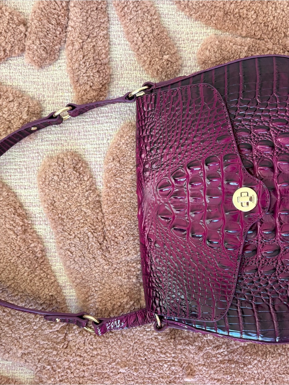 Authentic Brahmin leather handbag